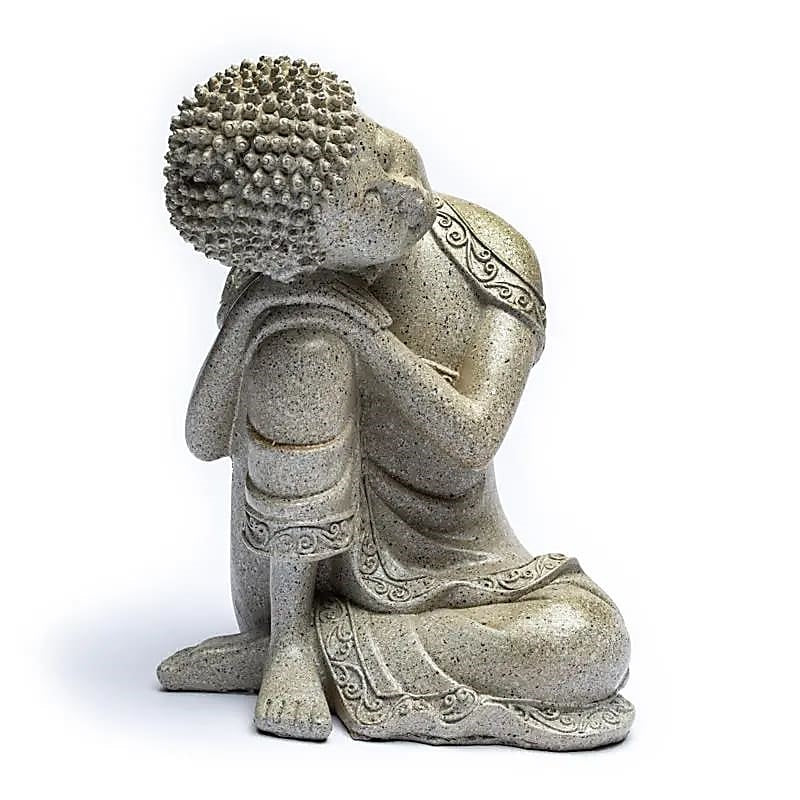 Fredelig Buddha - Udendørs og indendørs