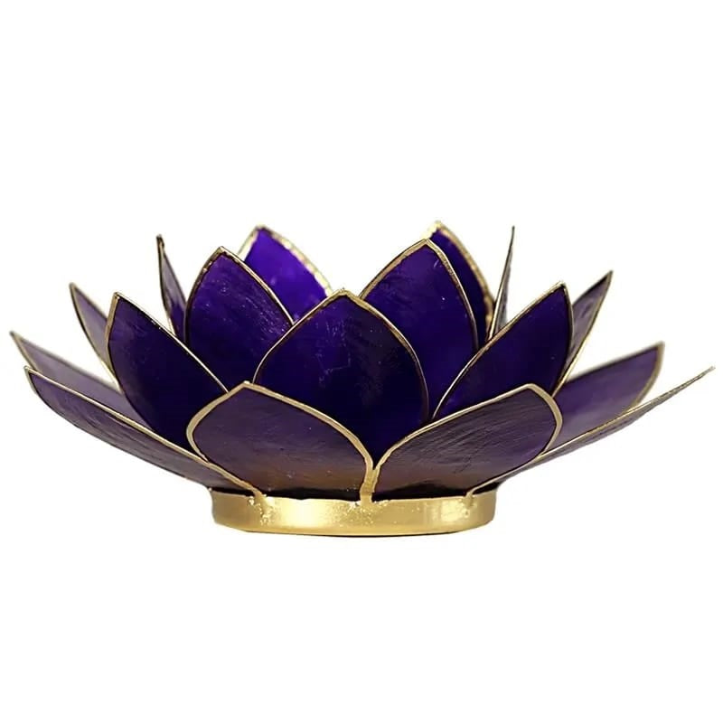 Lotus atmosfærisk lys chakra 7 violet