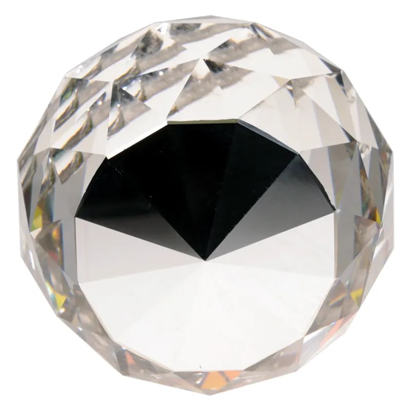 Feng-Shui Crystal Sphere flerfarvet AAA kvalitet