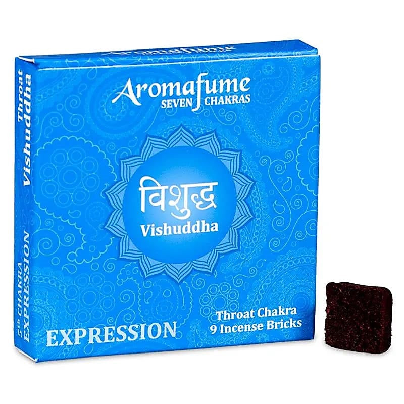 Aromafume Chakra røgelse -  5 chakra - Halschakra