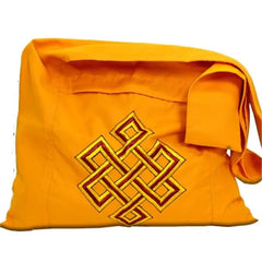 Taske med endeløs knude logo - Orange