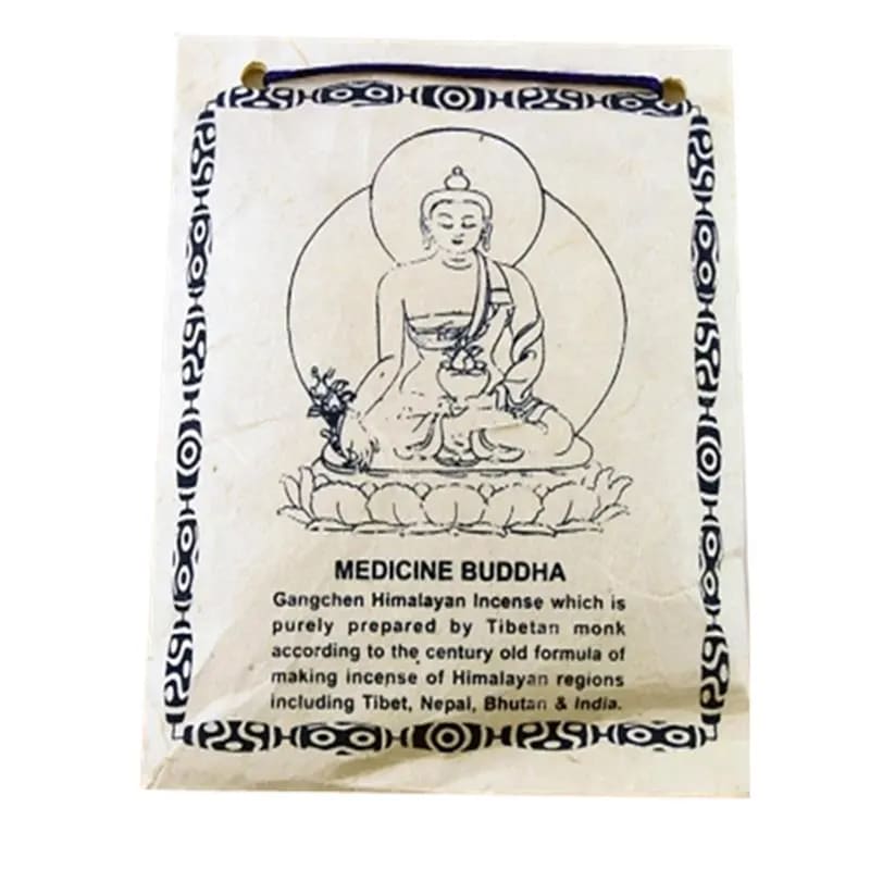 Tibetansk røgelsespulver - Medicin Buddha