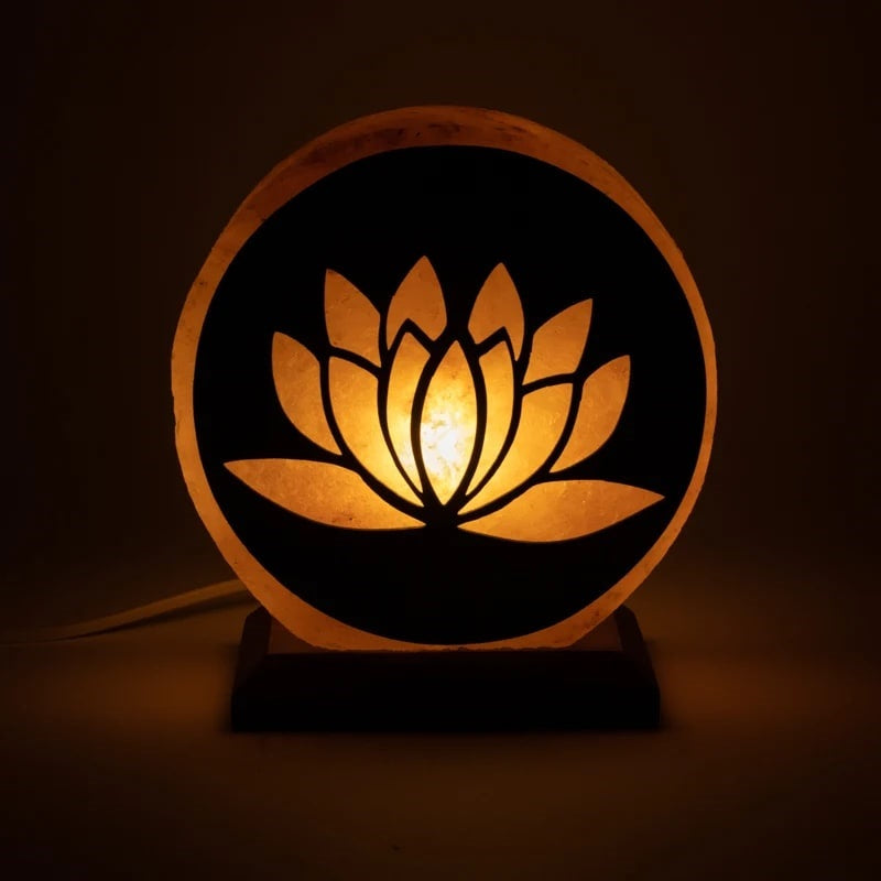 Saltlampe - Lotus