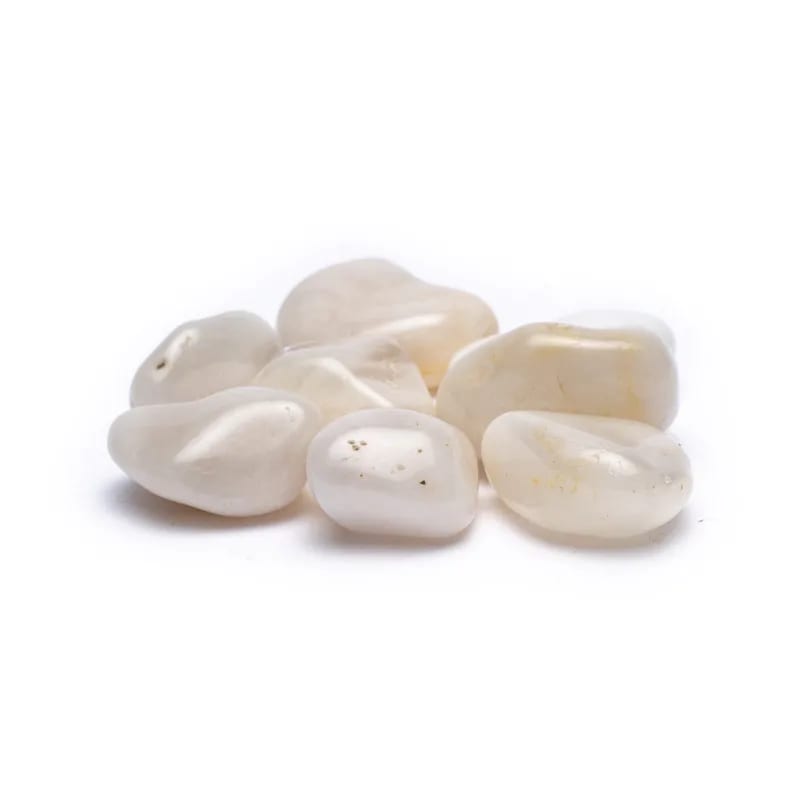 Mælkekvarts ædelsten sten - A kvalitet