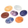 chakra sten oval formet