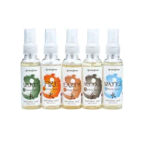 Feng Shui luftfrisker spraysæt med 5 Aromafume - Billede 3