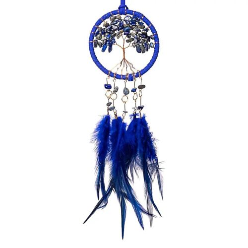 drømmefanger med lapis lazuli og livets træ