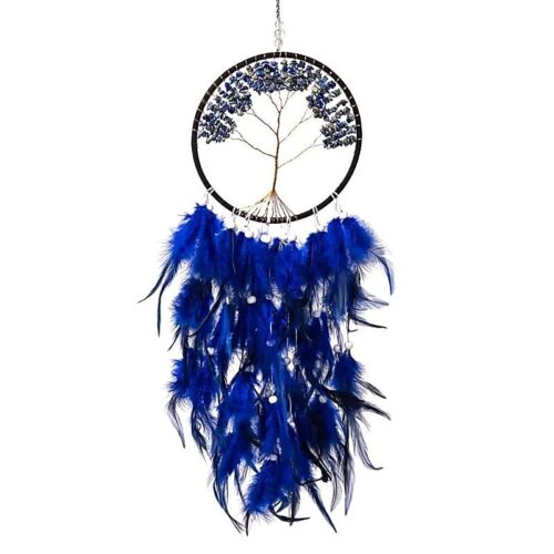 drømmefanger med lapis lazuli